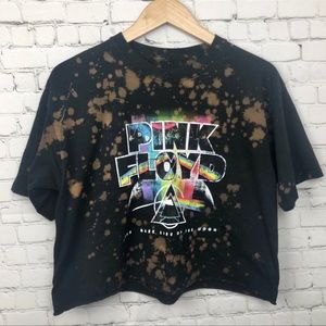 Pink Floyd Graphic Crop Tee